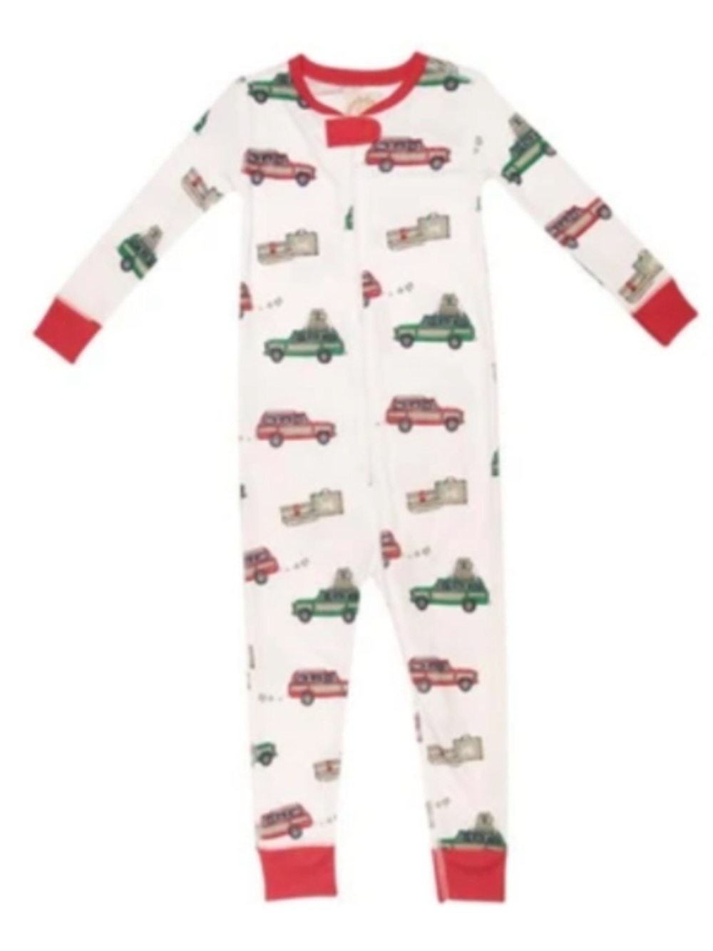The Beaufort Bonnet Company Co Are We There Yet Christmas Pajamas 1 Pce 3T Xmas